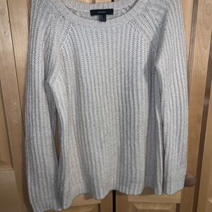 Forever 21 Cream colored knit sweater
